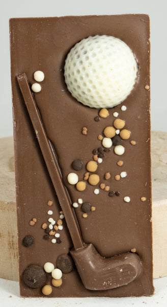 Tablette en chocolat GOLF