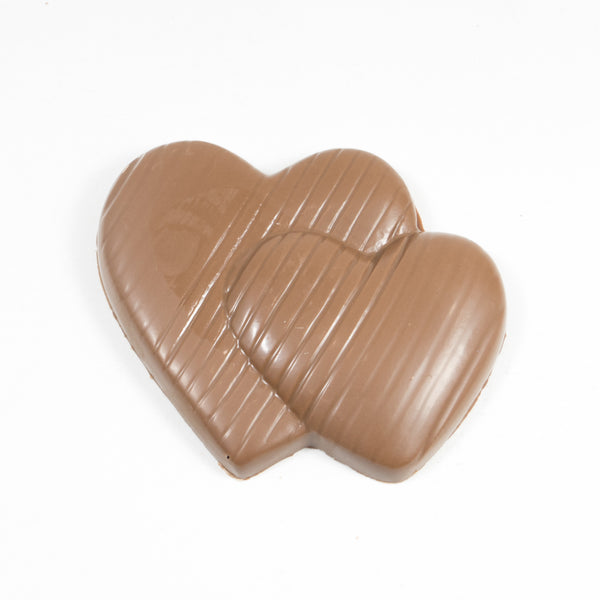 Deux coeur chocolat pur